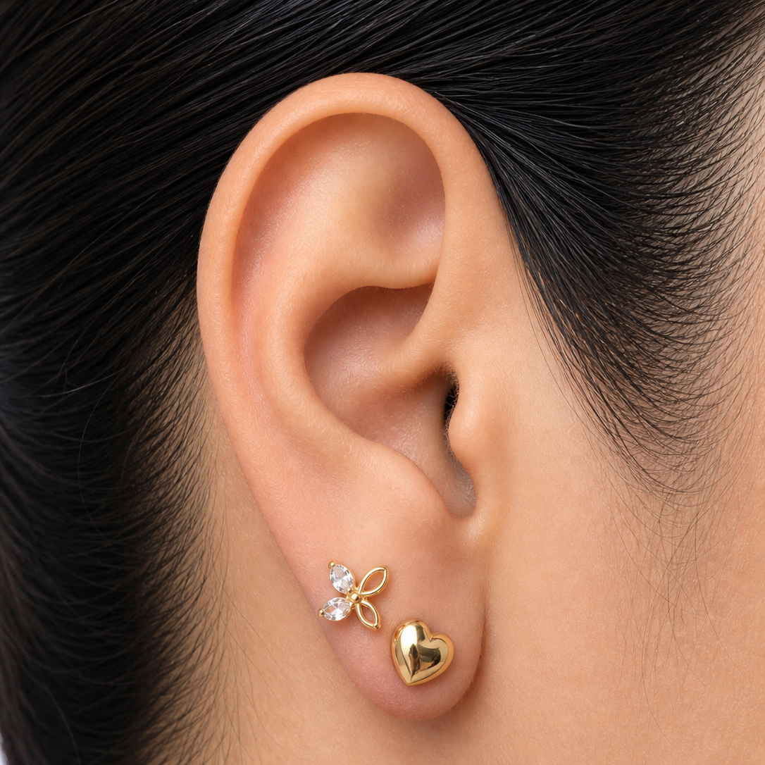 PENDIENTES DE CORAZÓN