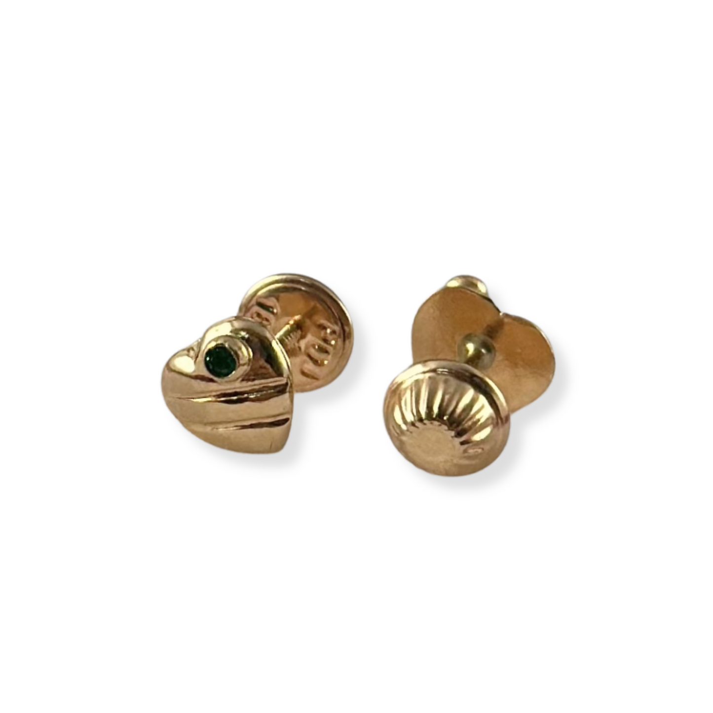 HEART STUD EARRINGS