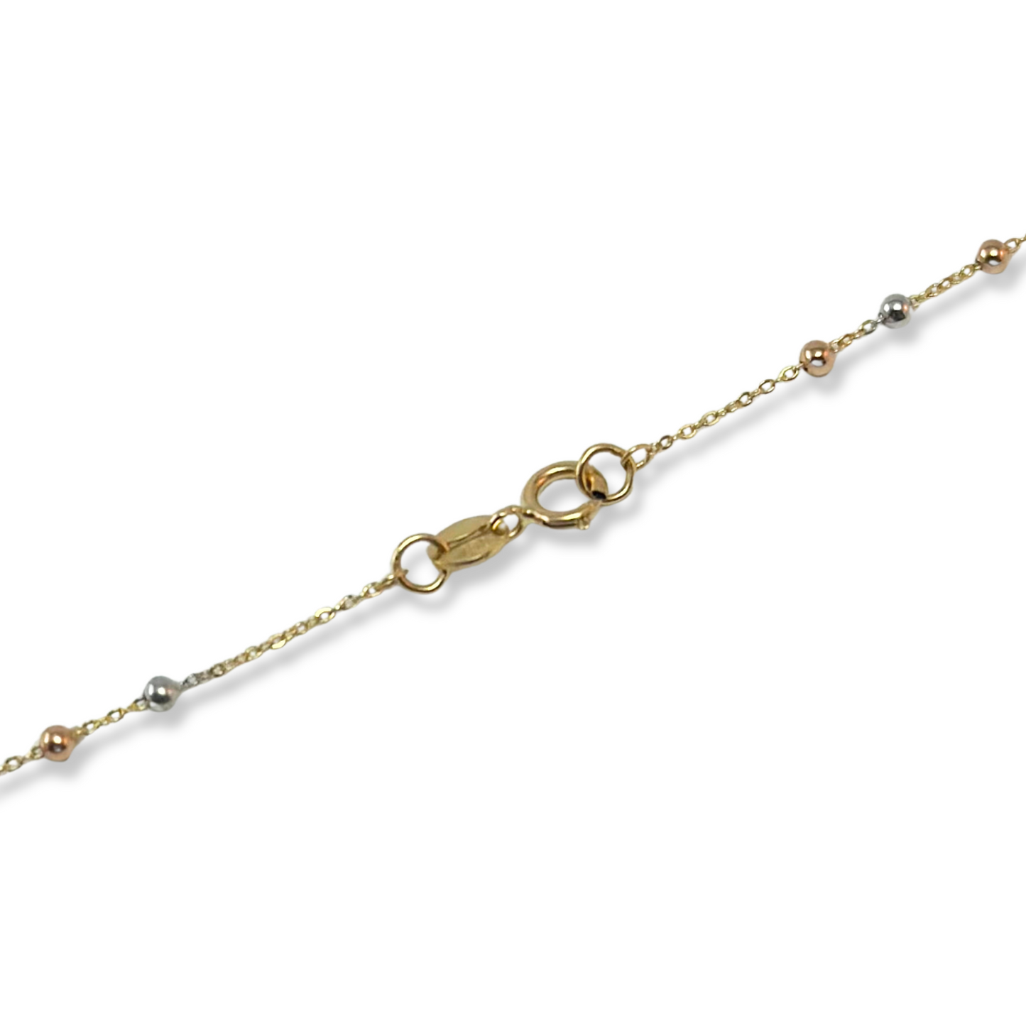 TRI-COLOR GOLD ROSARY