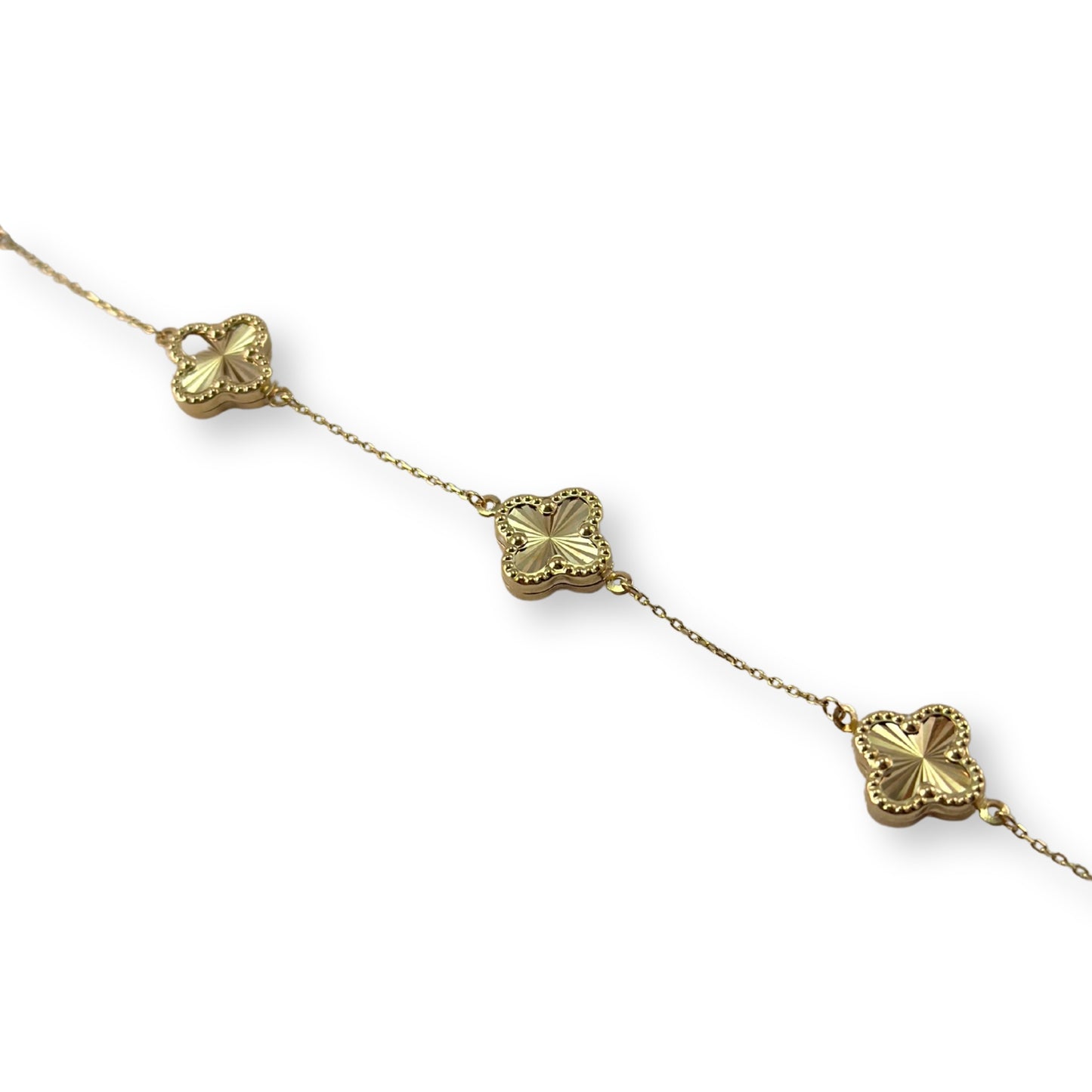 GOLD CLOVER BRACELET