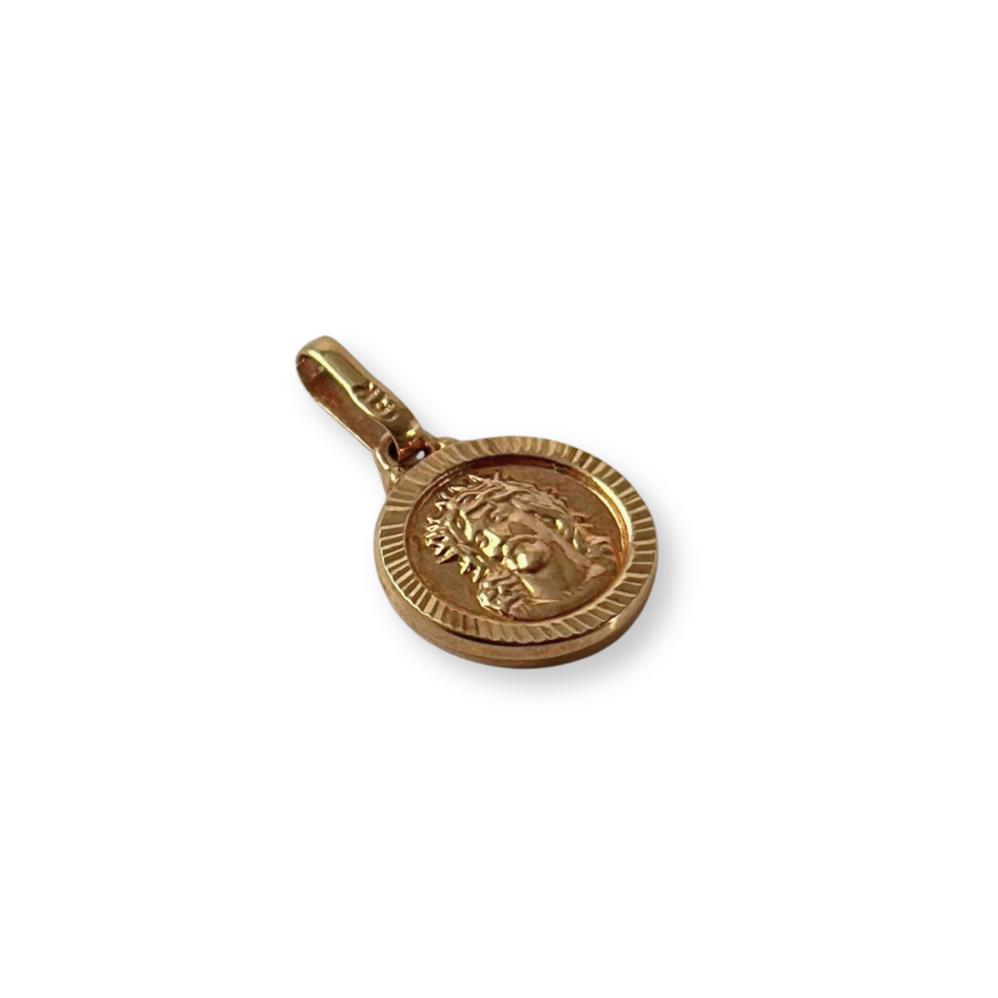 JESUS FACE MEDAL PENDANT