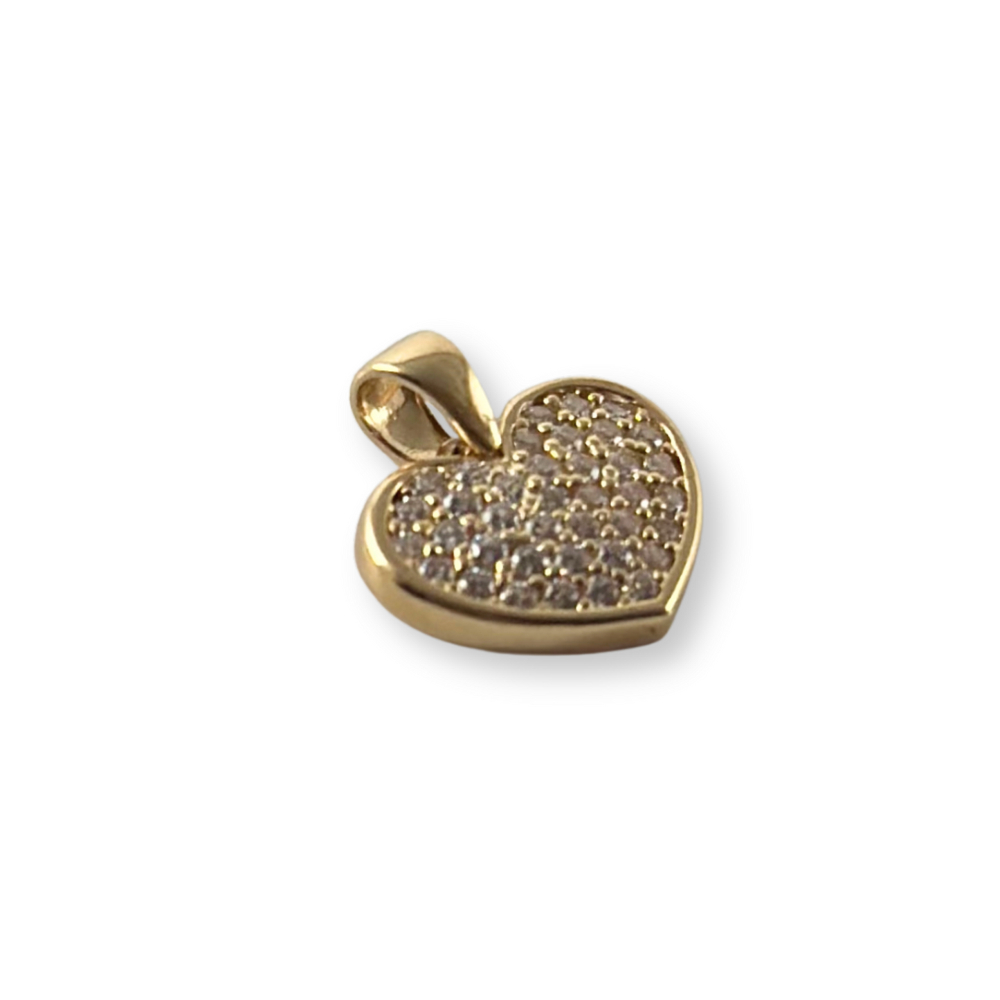 HEART PENDANT WITH CUBIC ZIRCONIA