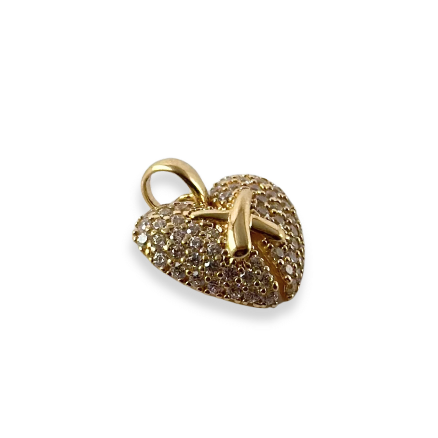 HEART PENDANT WITH STONES