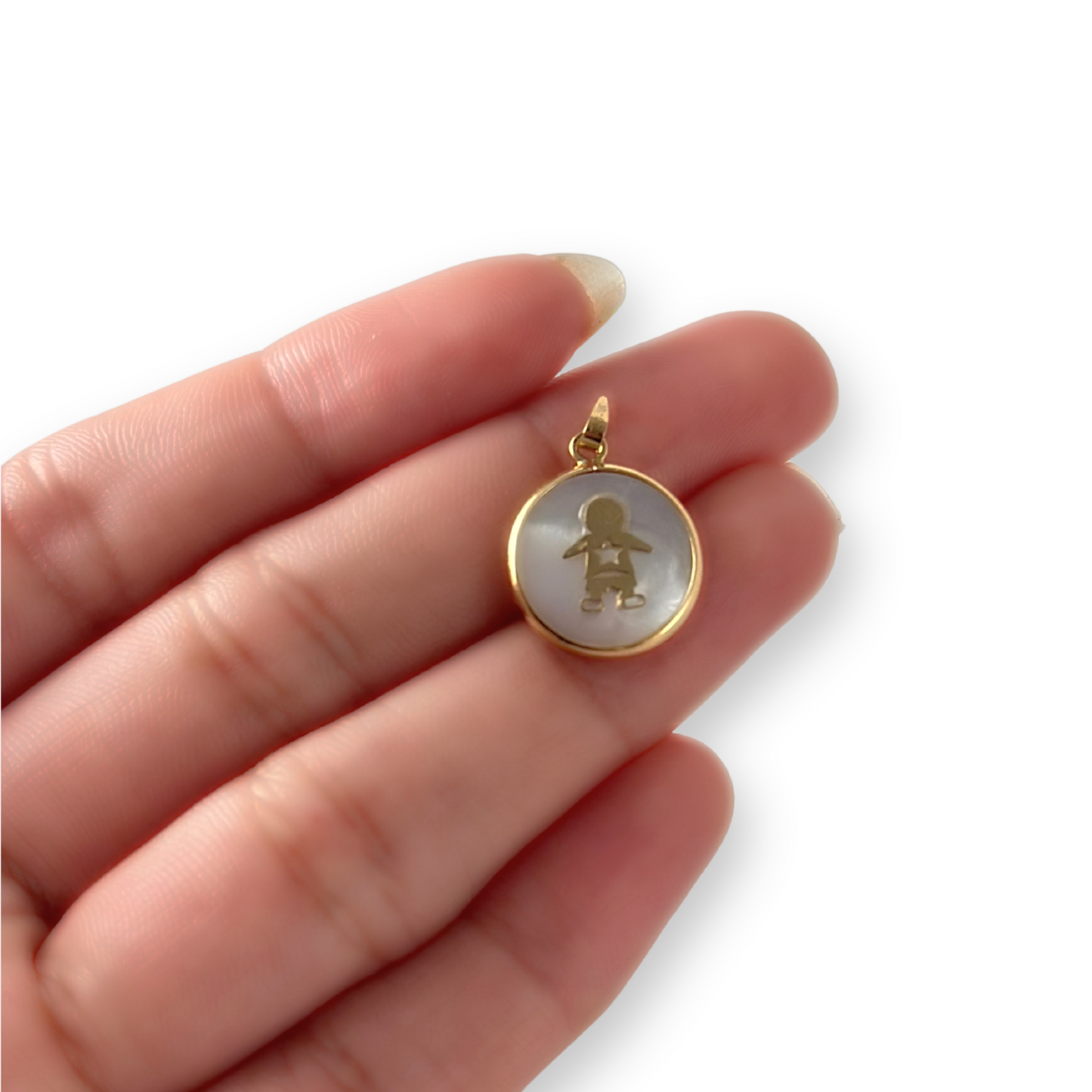 BOY MEDAL PENDANT
