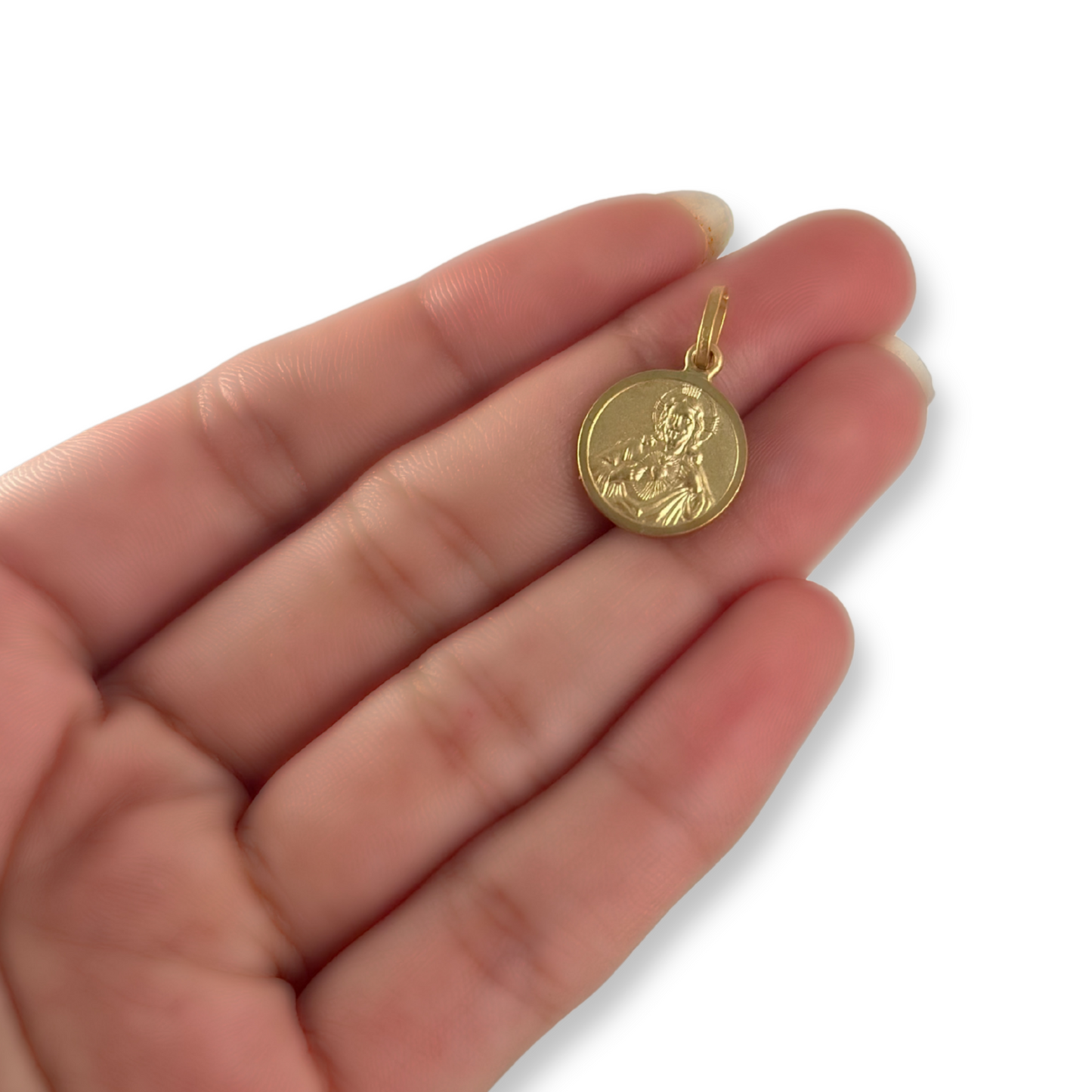SACRED HEART OF JESUS / OUR LADY OF MOUNT CARMEL PENDANT
