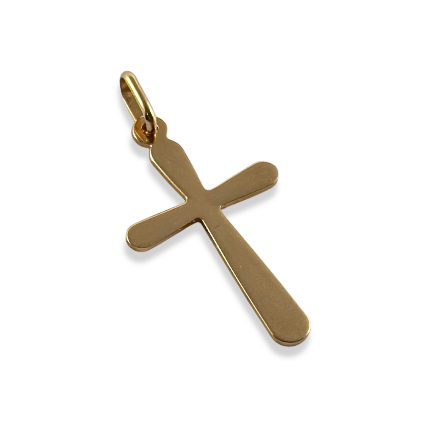DIAMOND-CUT CROSS PENDANT