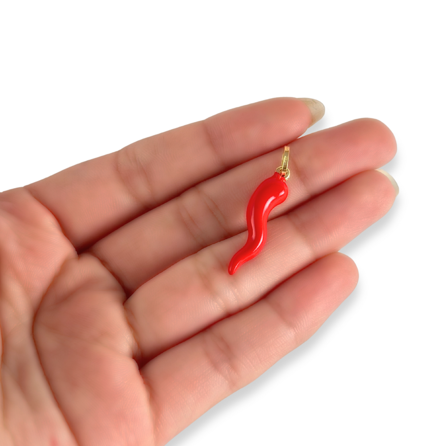 LARGE RED HORN