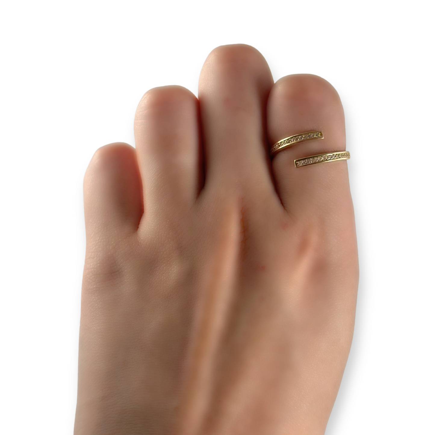 CROSSED RING