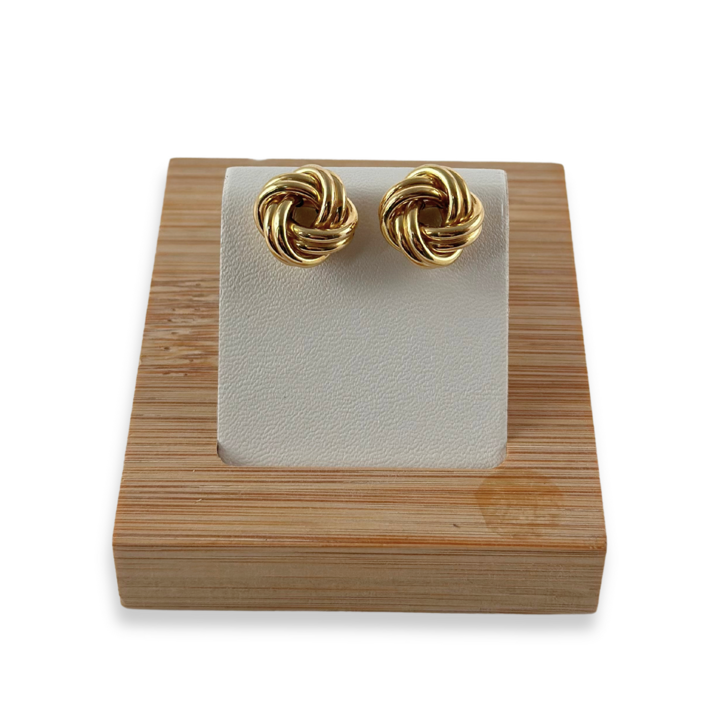 KNOT STUD EARRINGS