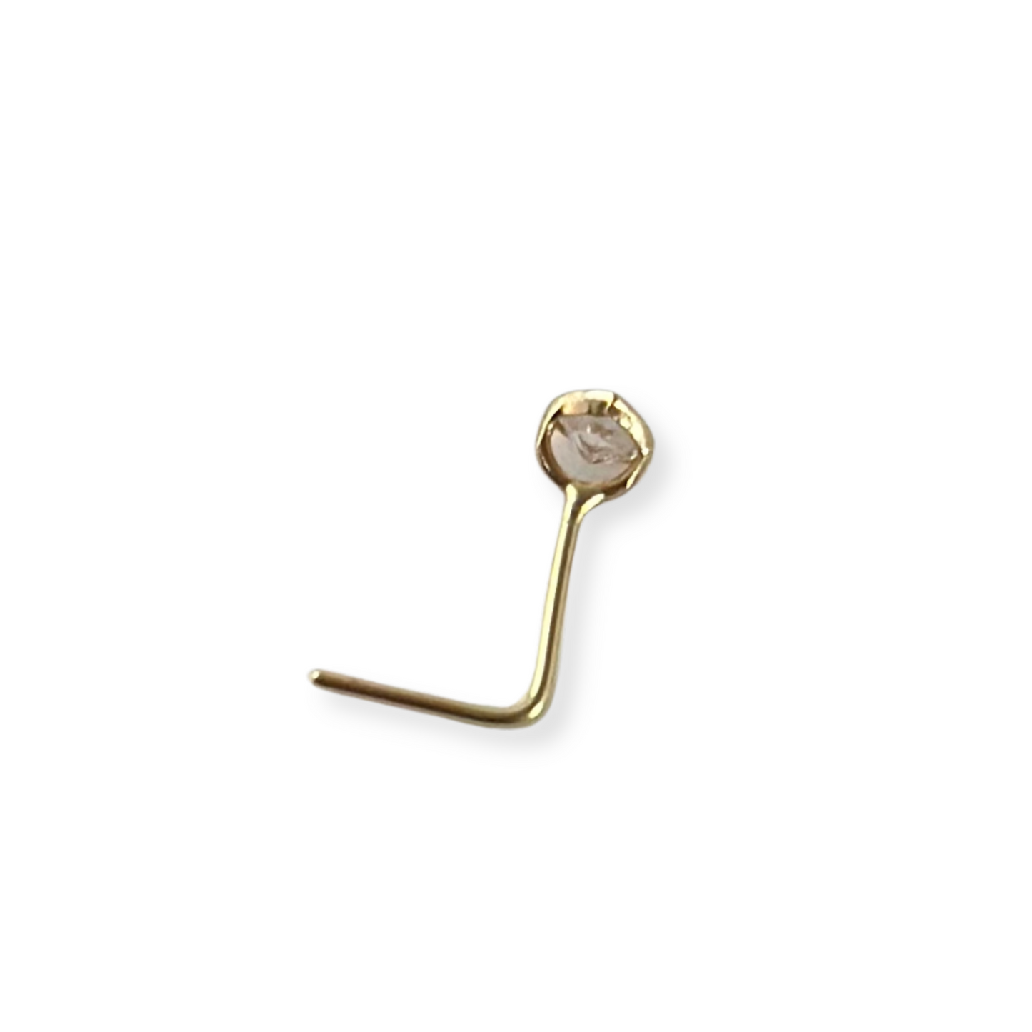PIERCING DE NARIZ CORAZON C/PIEDRA