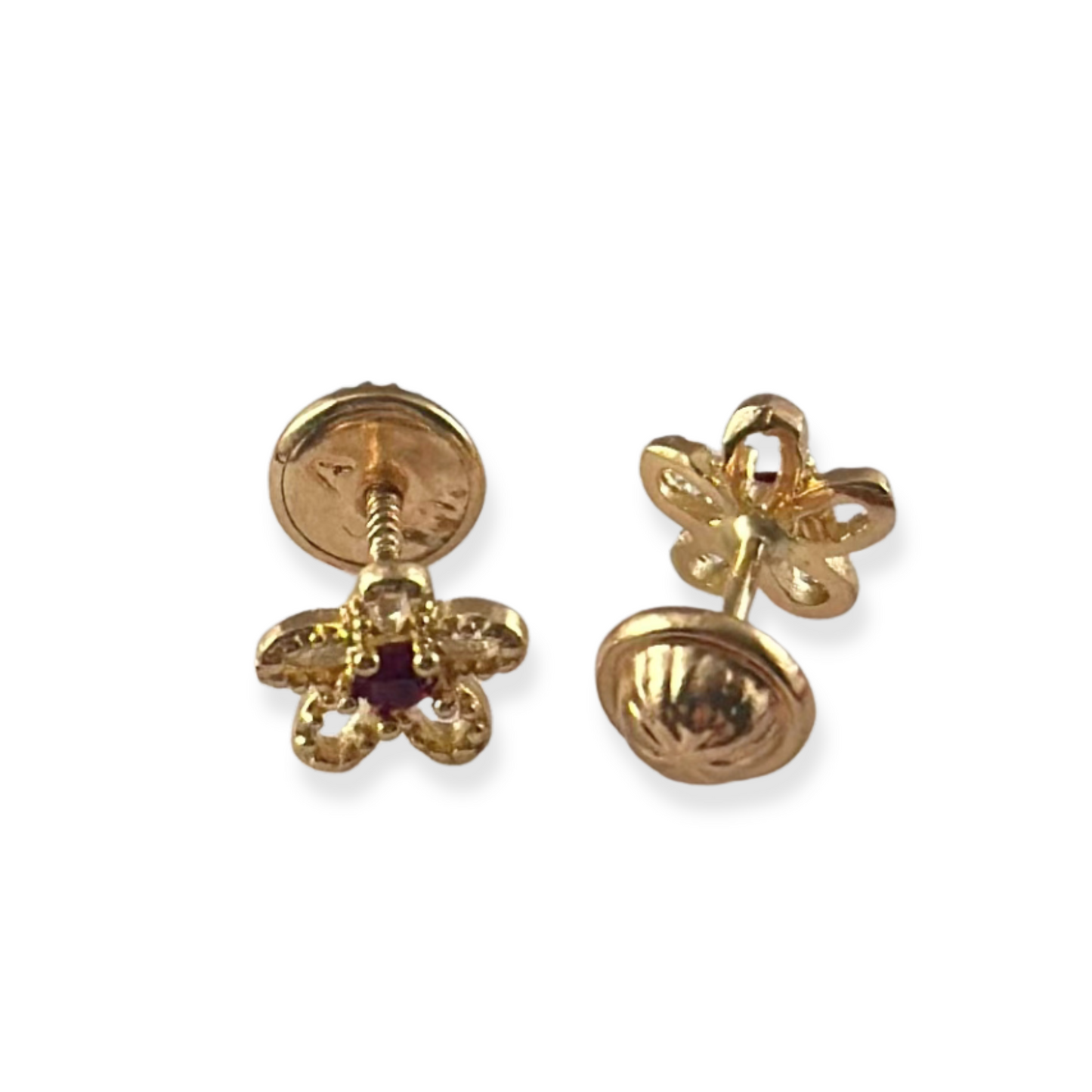 STUD EARRINGS FLOWER