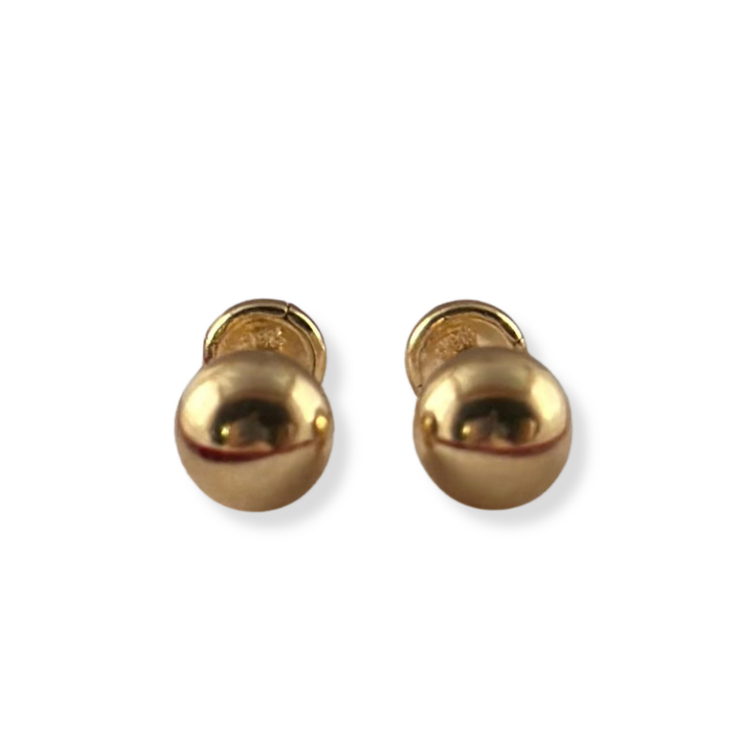 BALL STUD EARRING SIZE 4