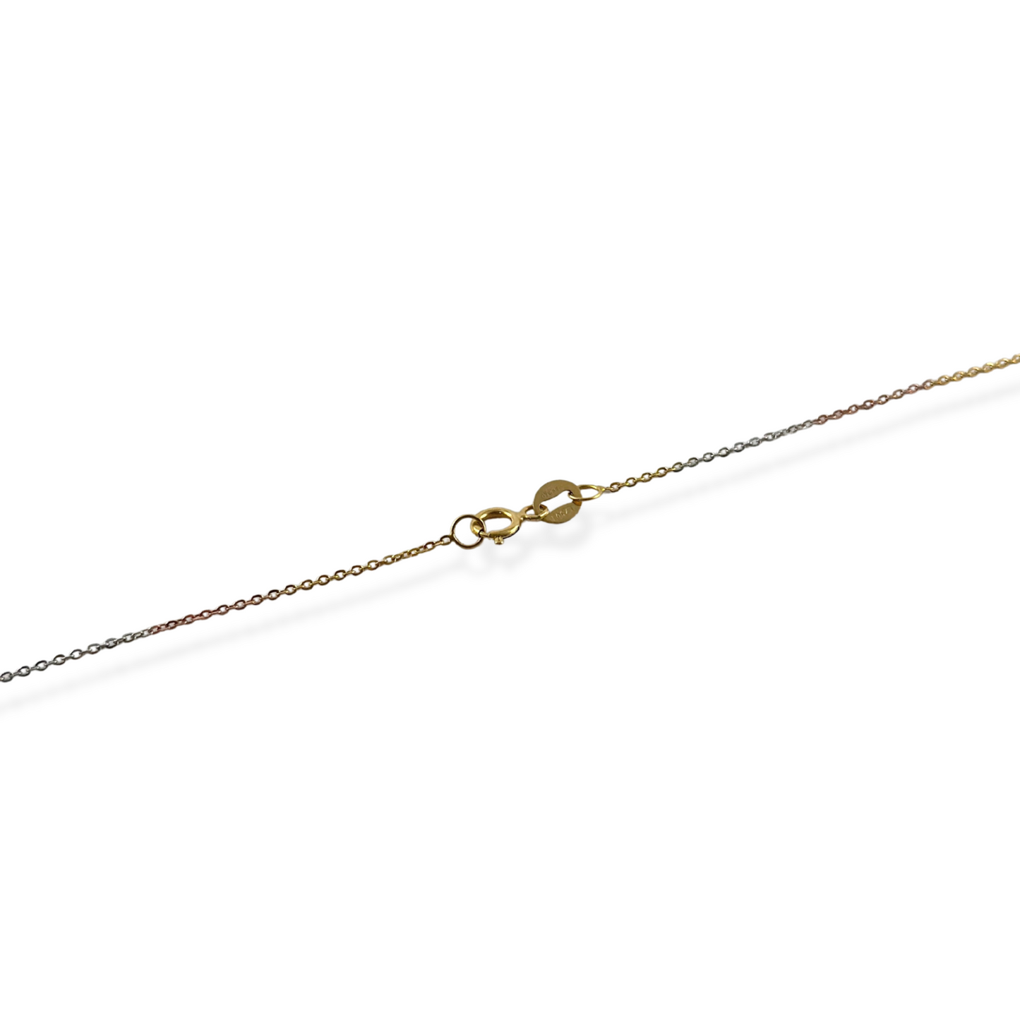LINK CHAIN TRICOLOR GOLD