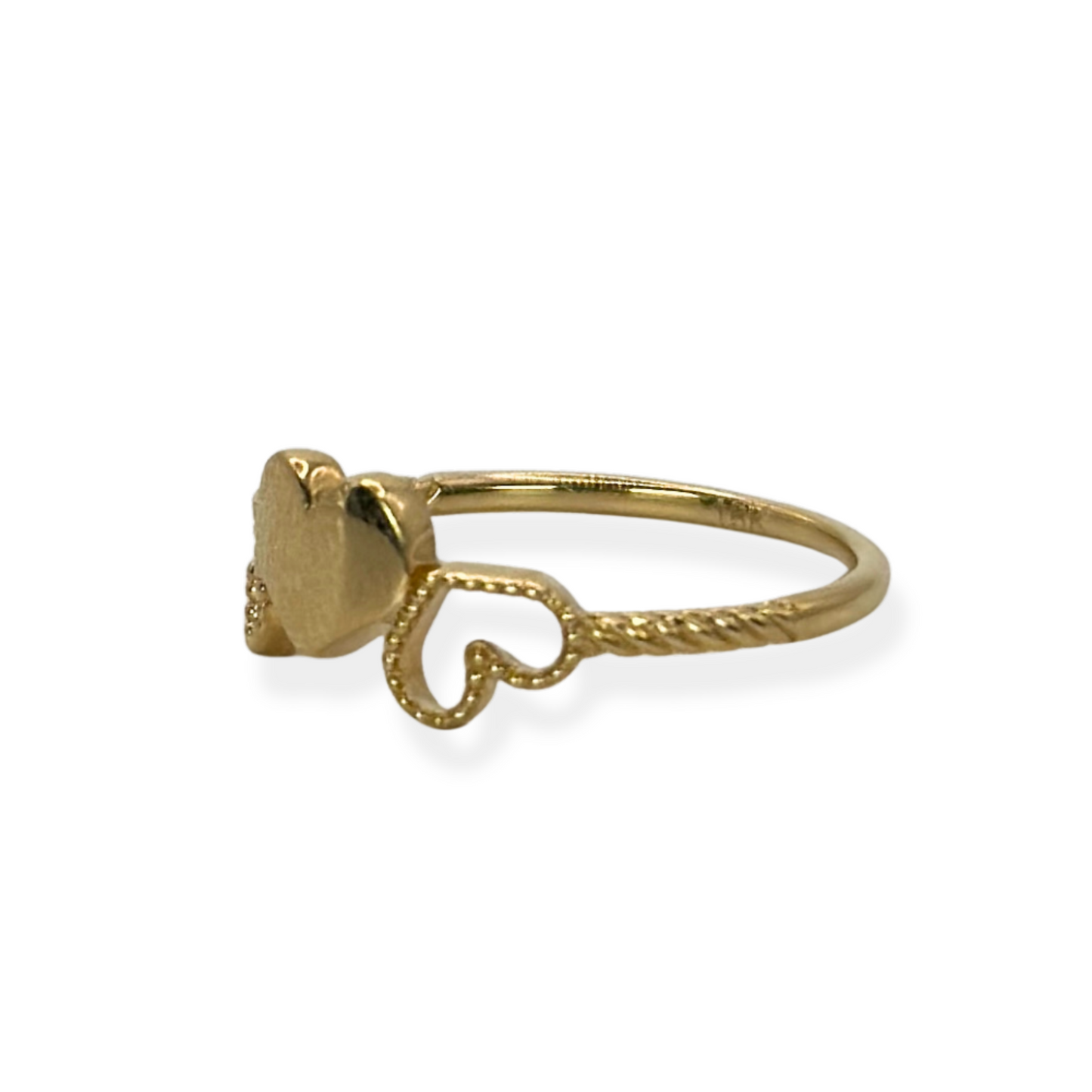 THREE HEART RING
