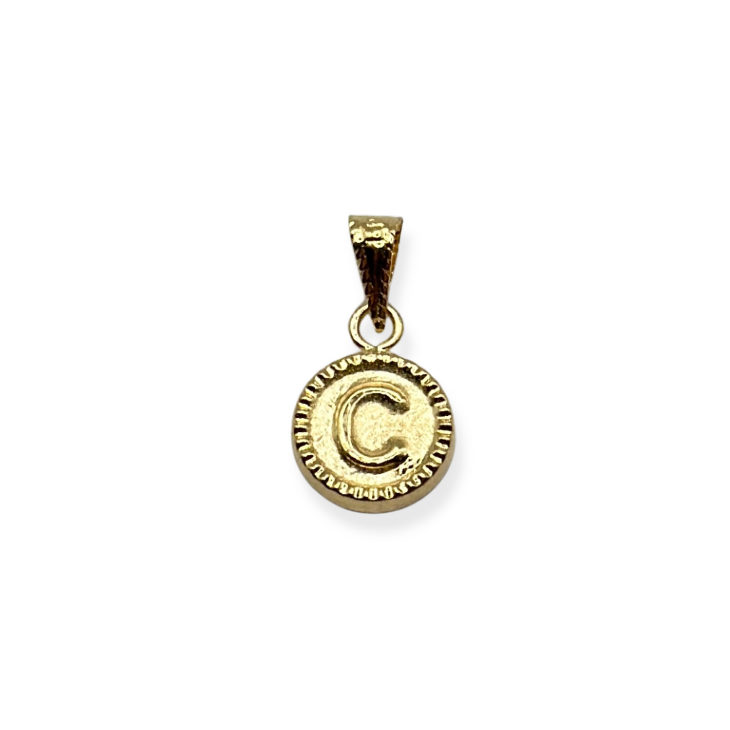 LETTER C PENDANT