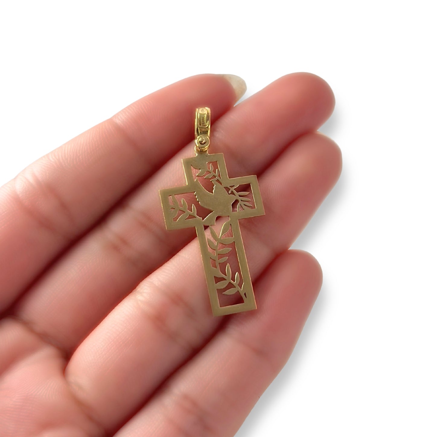 FLAT CROSS PENDANT