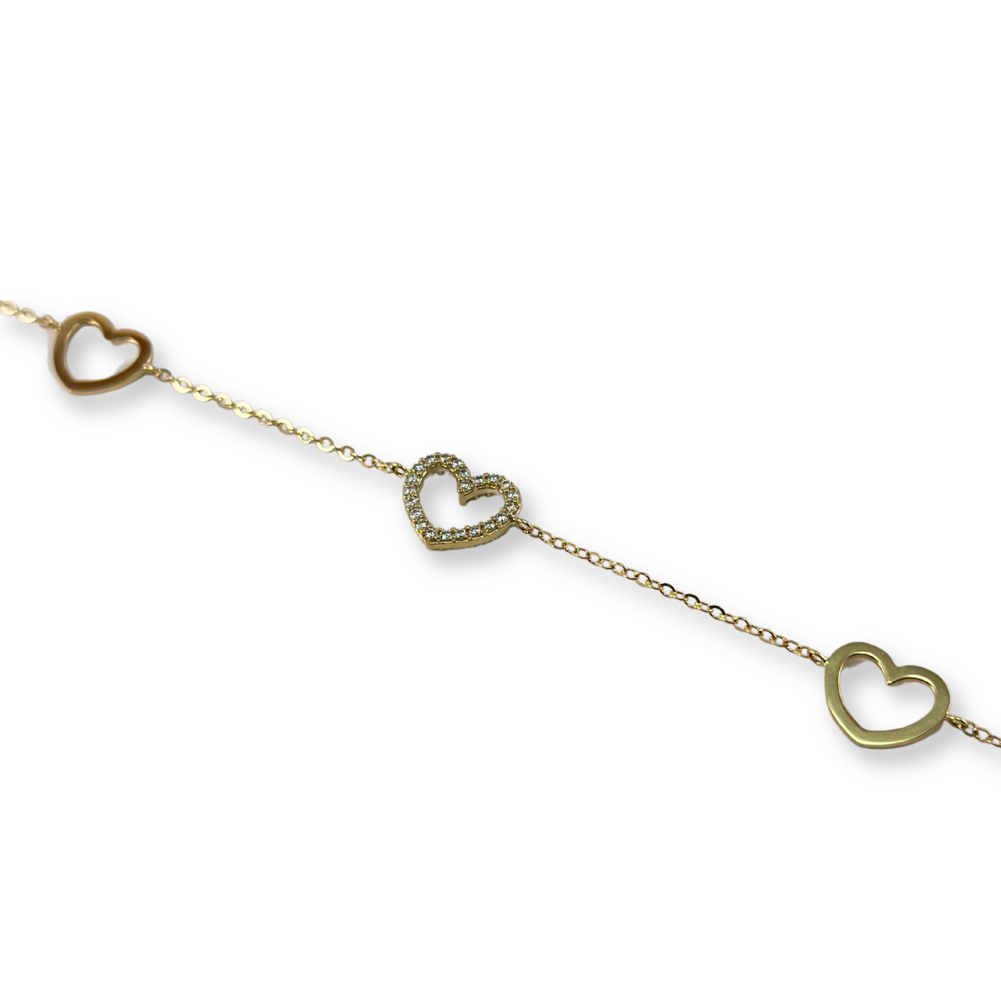 THREE HEARTS BRACELET