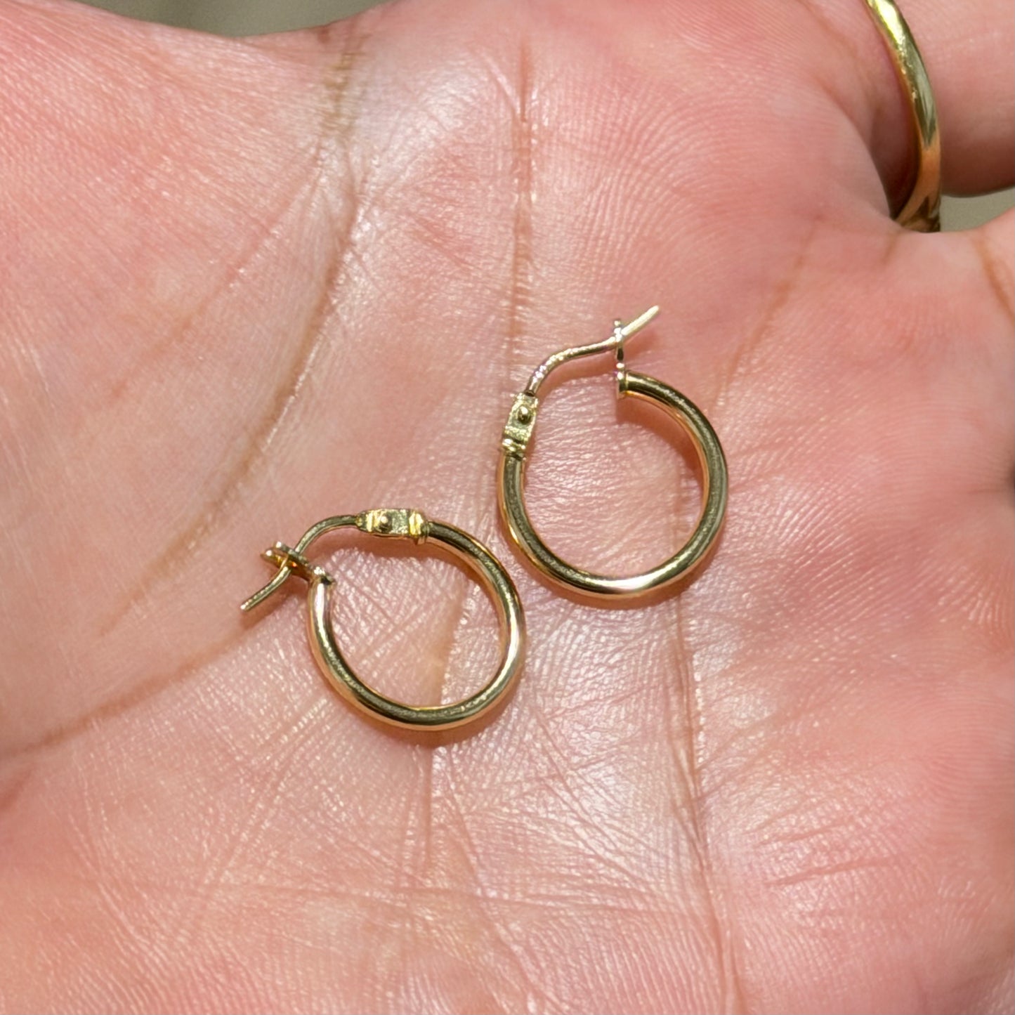 PENDIENTES DE ARO LISA BABY