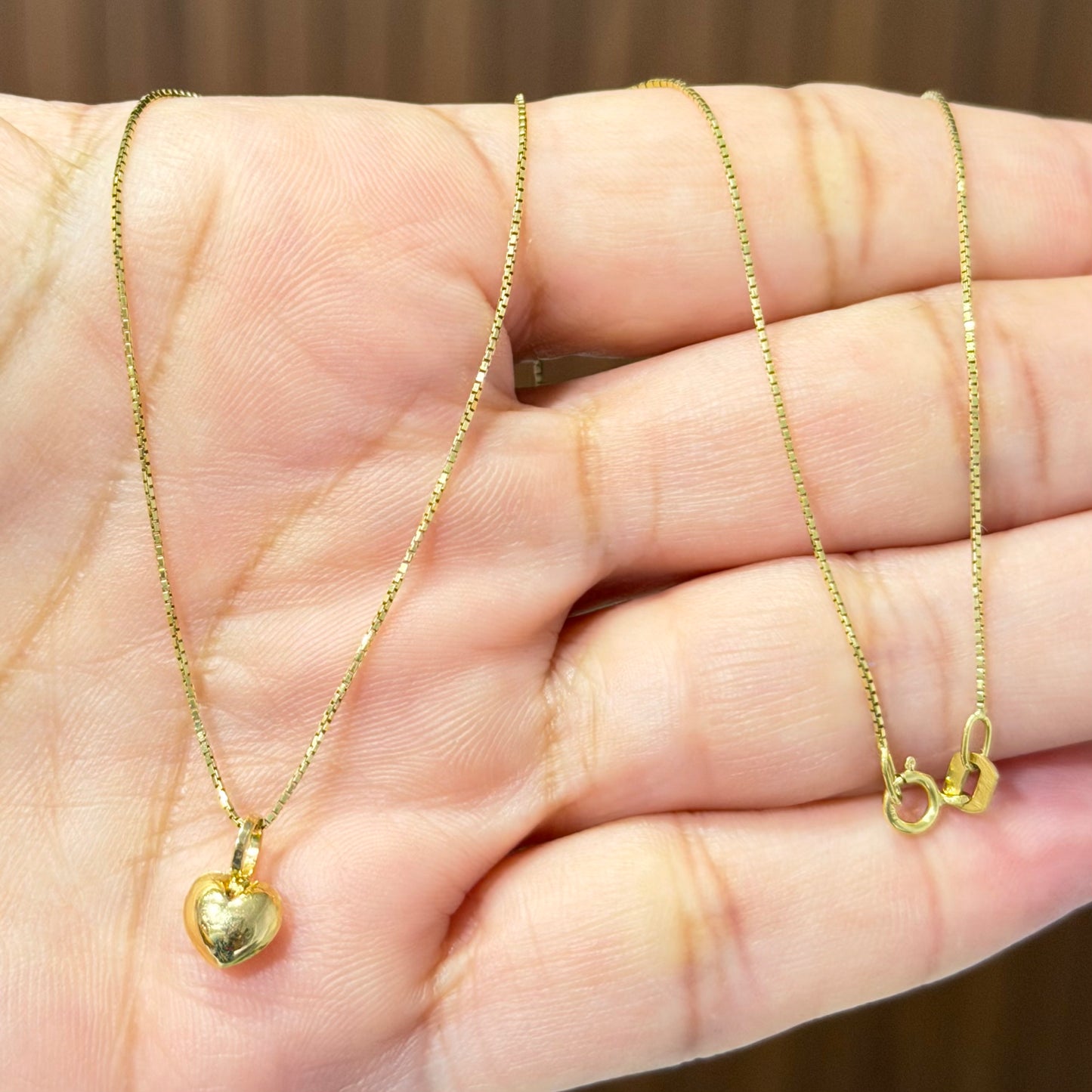 CADENA VENECIANA CON COLGANTE BEBÉ