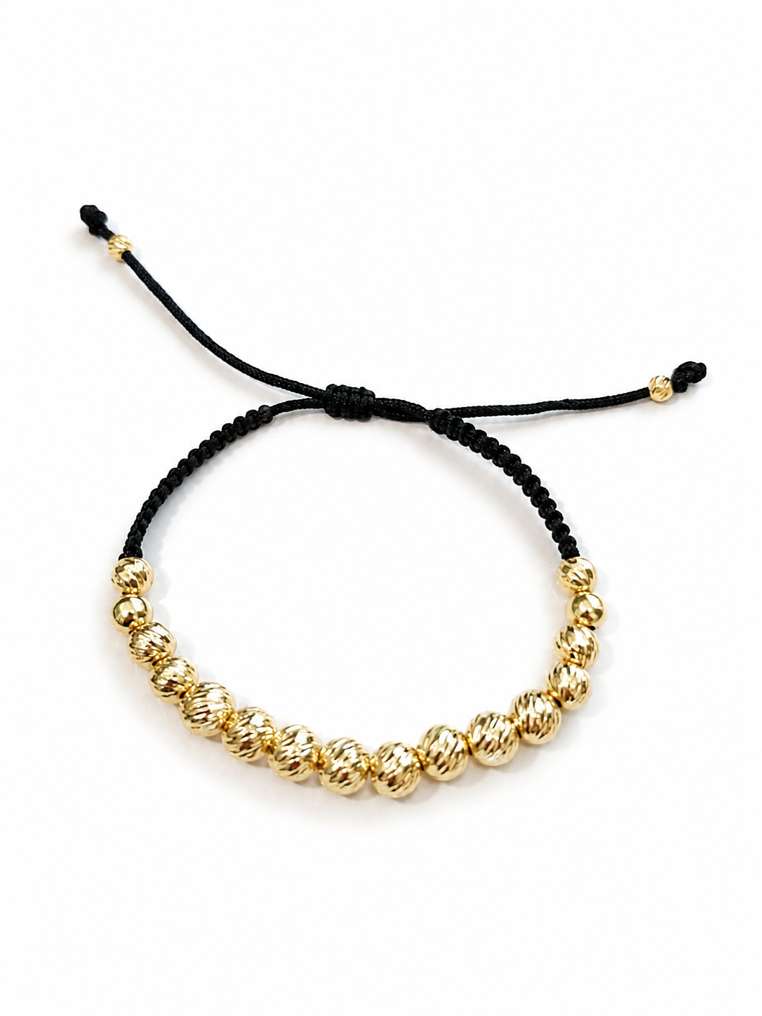 BRACELET WITH GOLD BEADS