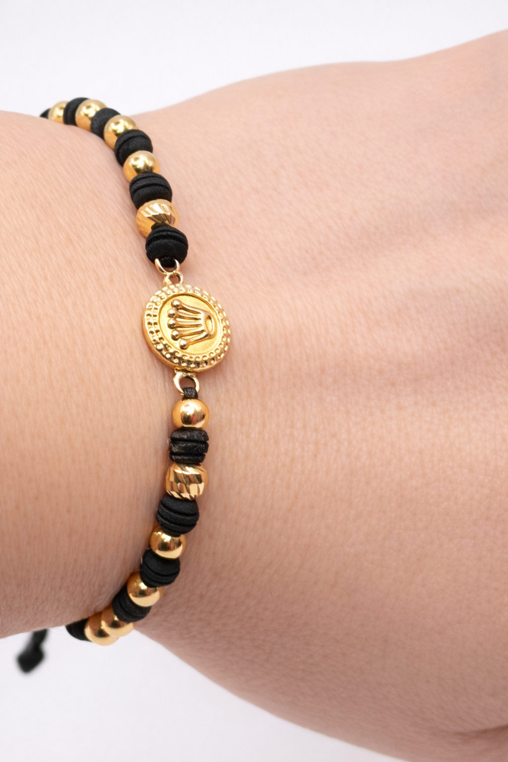 BRACELET WITH GOLD BEADS RX