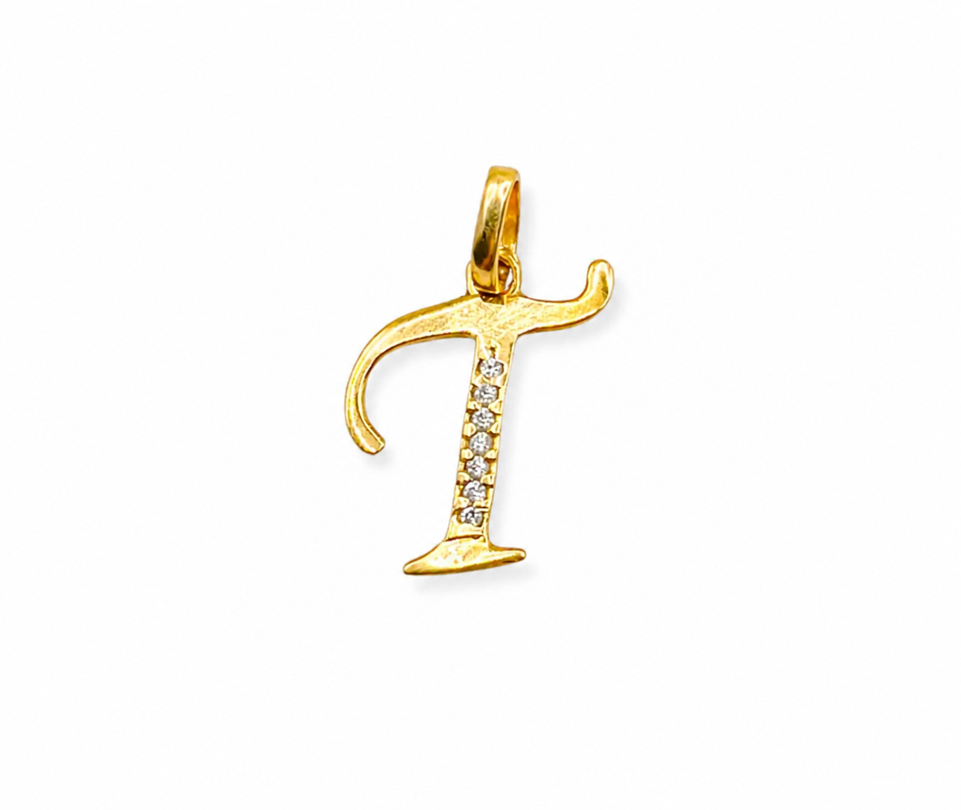 LETTER T PENDANT