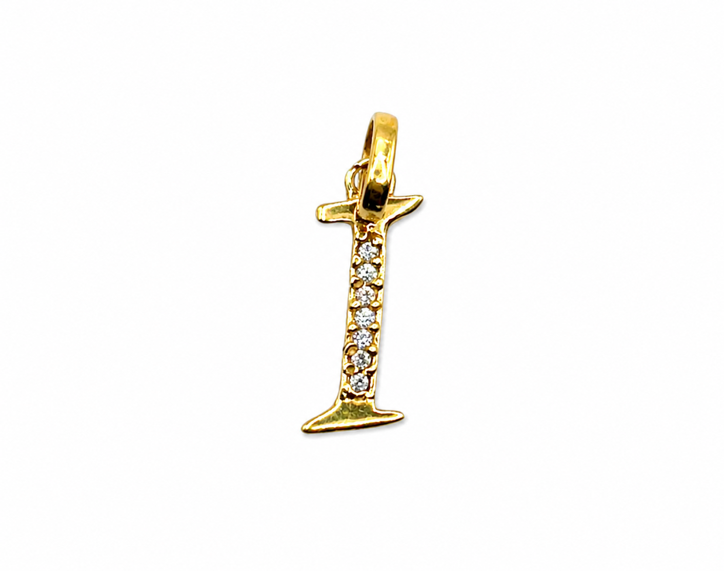 LETTER I PENDANT