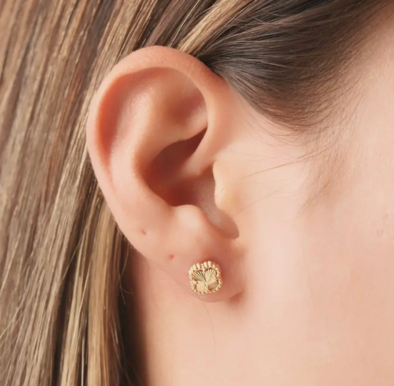 PENDIENTES CÍRCULO CON PIEDRA