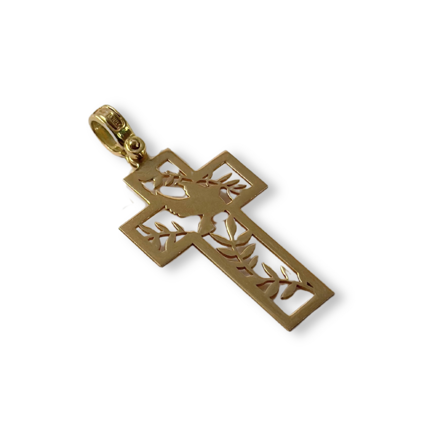 FLAT CROSS PENDANT