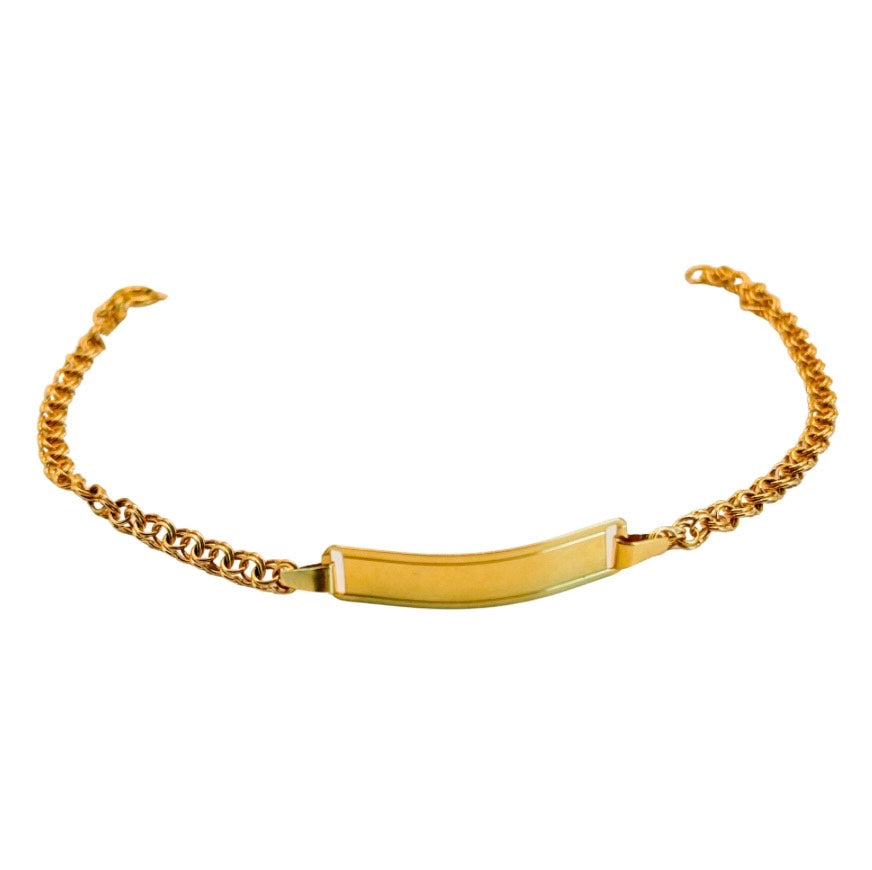 BRACELET WITH NAMEPLATE