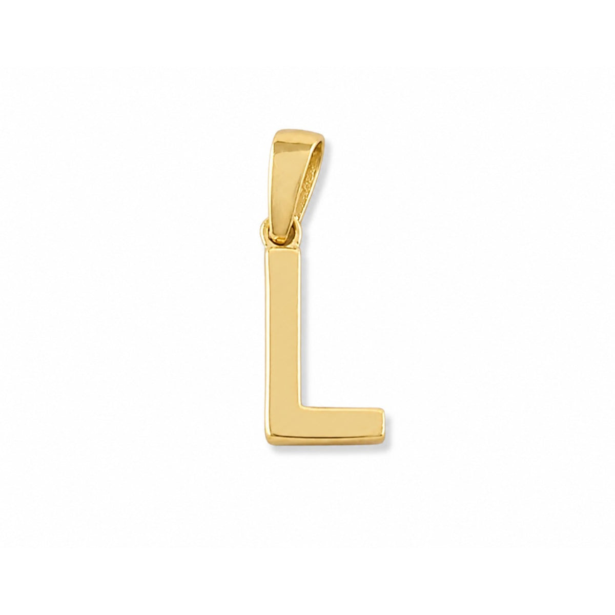 Dije Letra L / 0.75 gr / 1.5 cm / Oro Italiano 18K