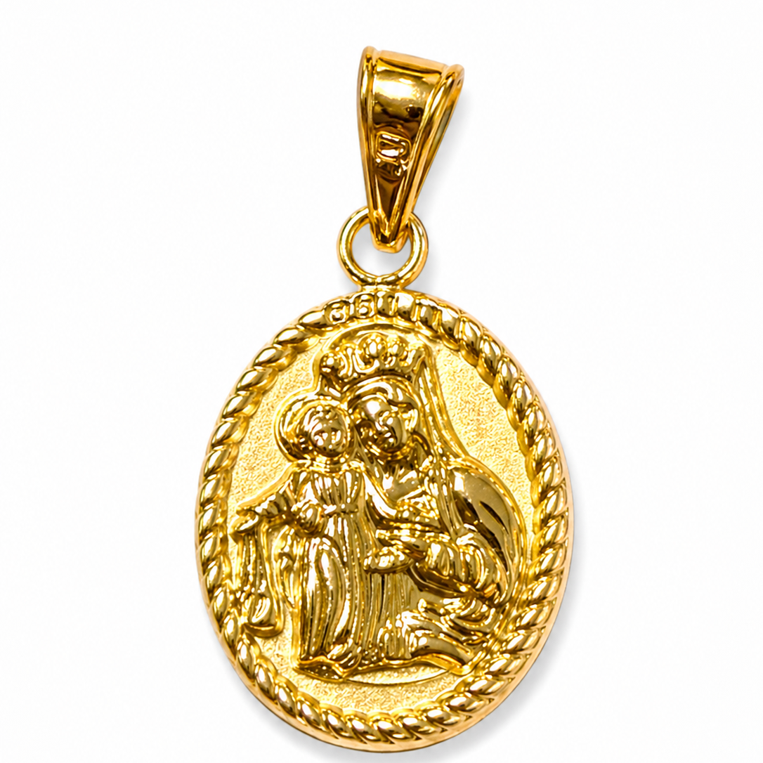 COLGANTE MEDIANO VIRGEN DEL CARMEN