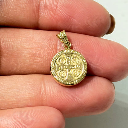Medium San Benito Pendant / 0.84 gr / 2 cm / 18K Gold