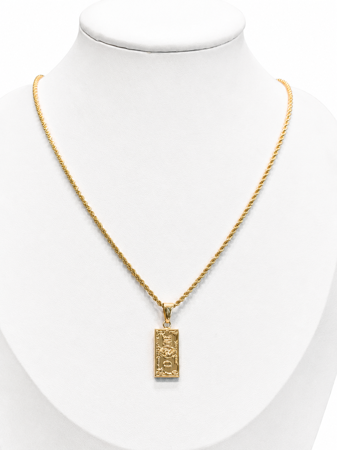 CADENA DE CUERDA CON COLGANTE