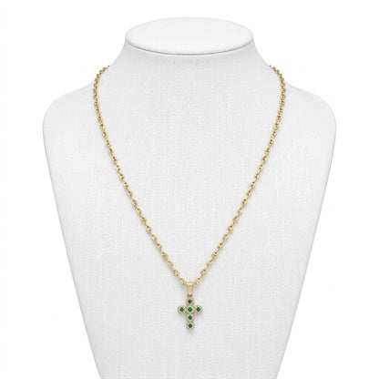 Cadena Gc de Bebé con Colgante / 6.47 gr / 45 cm / 3 mm / Oro 18K