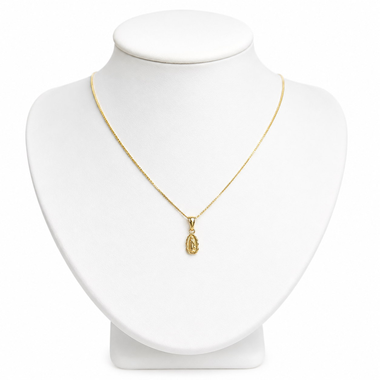 Veneciana Chain With Pendant / 2.4/ 50cm/ 1.2mm/ 18K Italian Gold