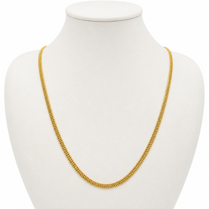 Sedusa Chain 2.93/ gr/ 52cm/ 3 mm/ 18K Italian Gold
