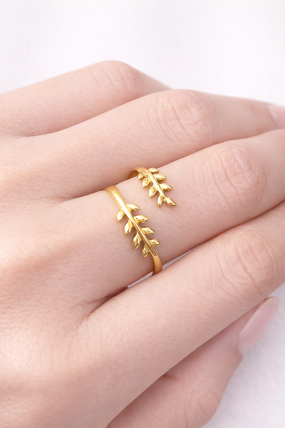 ANILLO DE HOJA