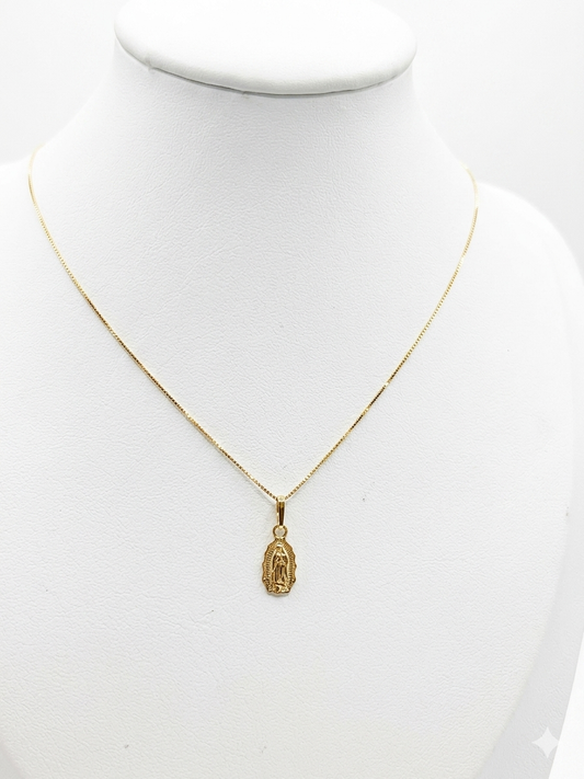 VENECIANA CHAIN WITH  PENDANT GUADALUPE