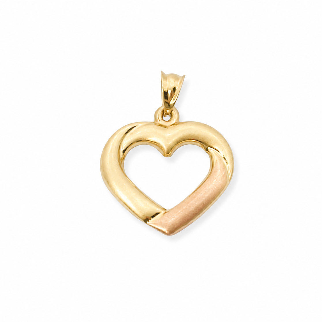 HEART PENDANT / 1.17 gr / 2.3 cm / 18K ITALIAN GOLD