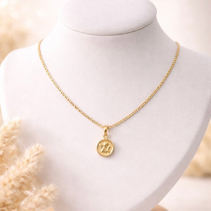 CHAINS WITH ANGEL BAG PENDANT