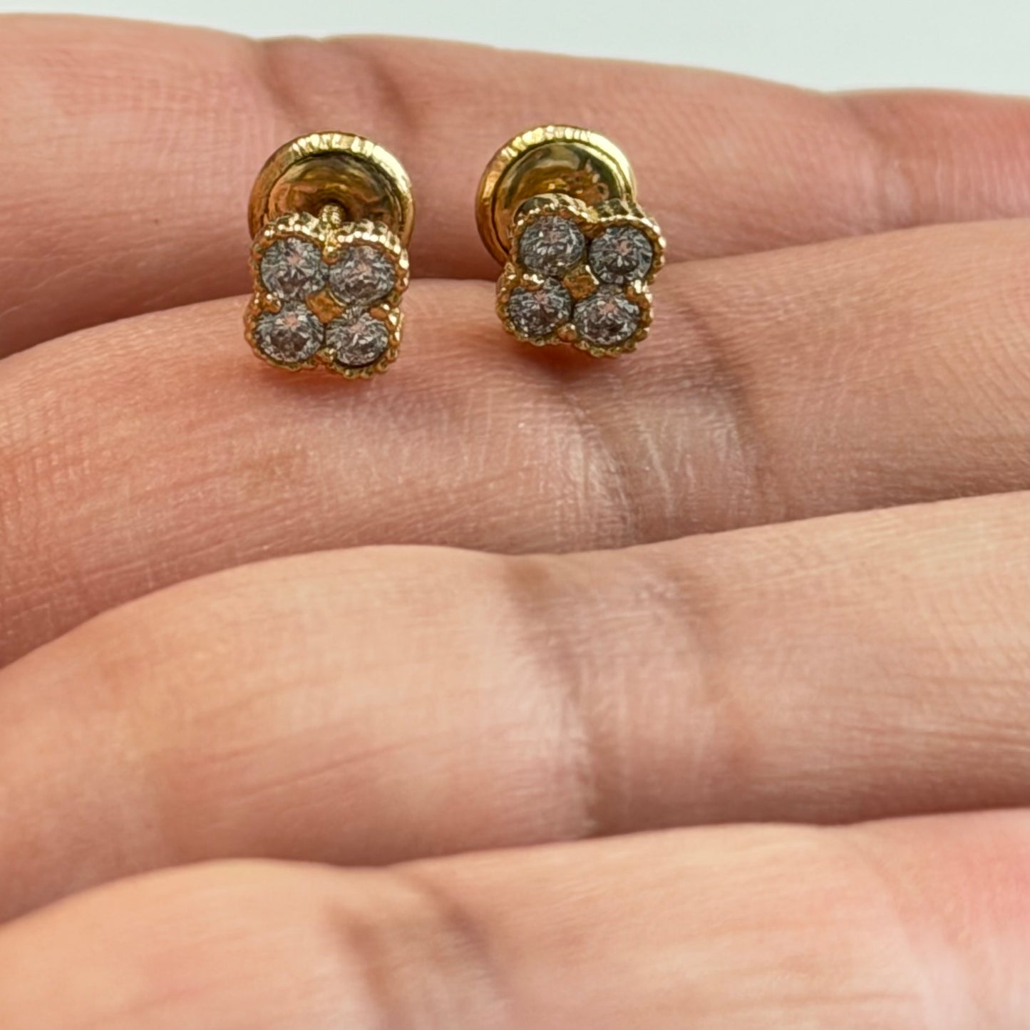 PENDIENTES MINI TRÉBOL
