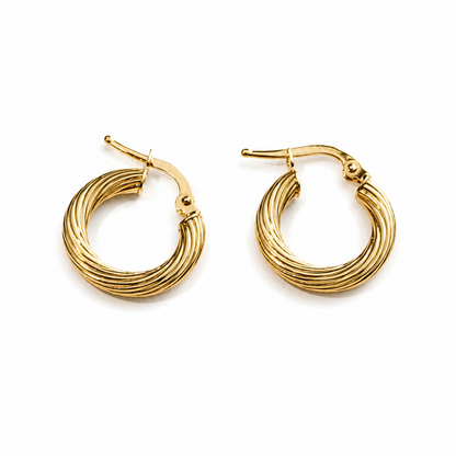 PENDIENTES DE ARO ROA