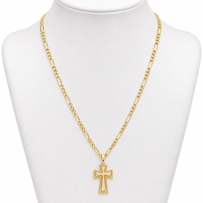 Figaro Chain / 2.53 gr / 50 cm / 2.5 mm / 18K Italian Gold