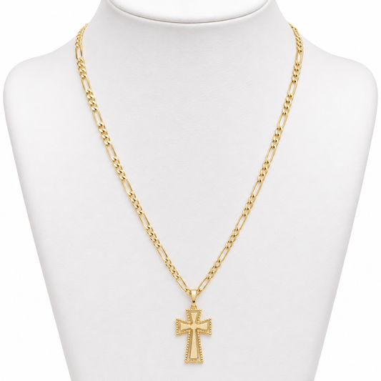 Figaro Chain / 2.53 gr / 50 cm / 2.5 mm / 18K Italian Gold