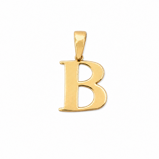 LETTER B PENDANT