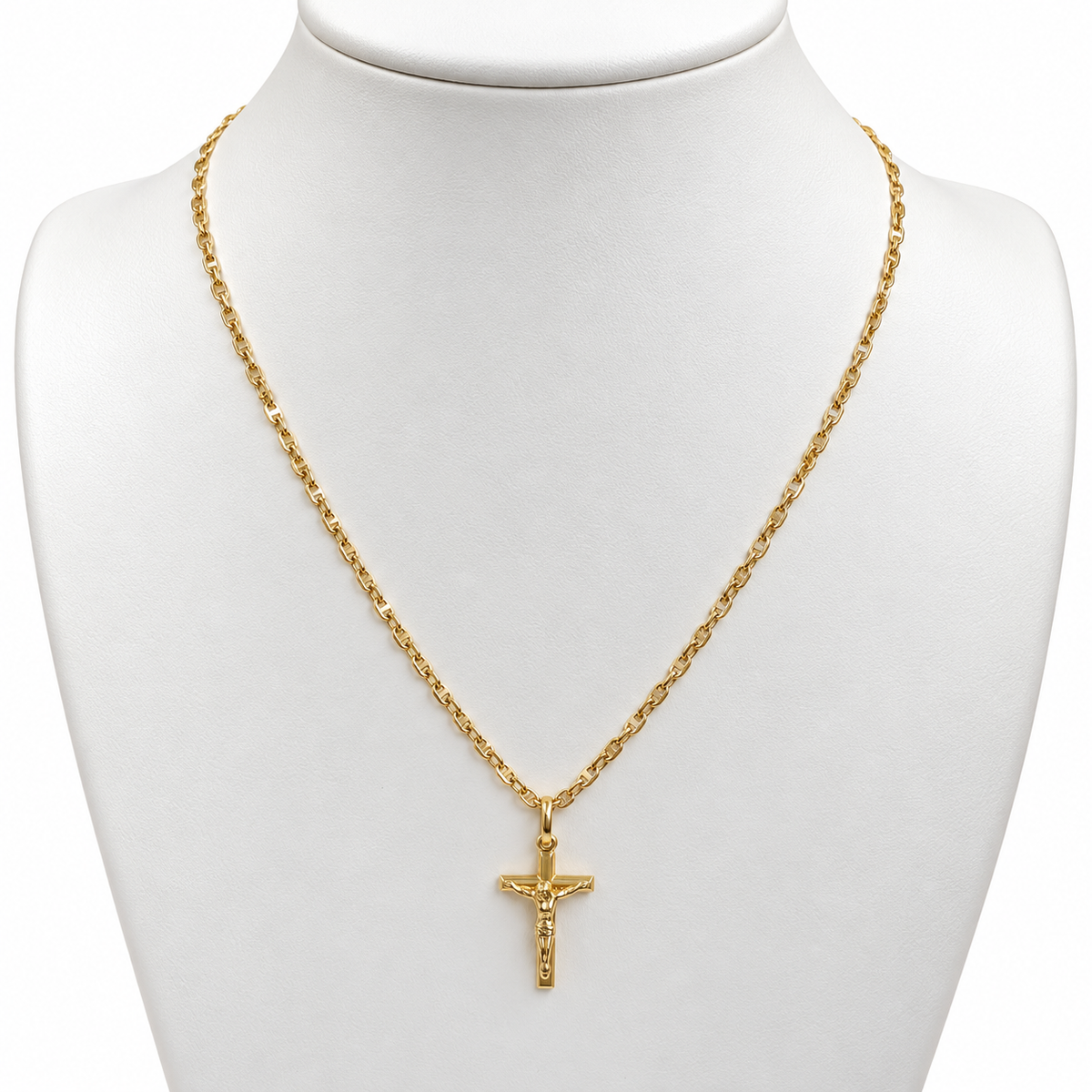 Mini Mariner Chain / 3.24 gr / 45 cm / 1 mm / 18K Italian Gold