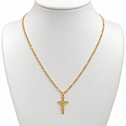 Mini Mariner Chain / 3.24 gr / 45 cm / 1 mm / 18K Italian Gold