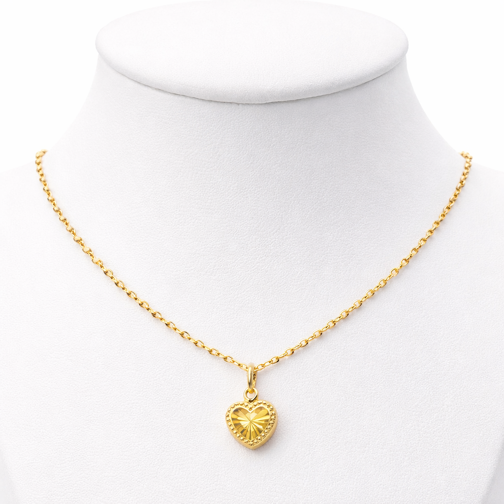ROLL ON CHAIN WITH CROSS PENDANT