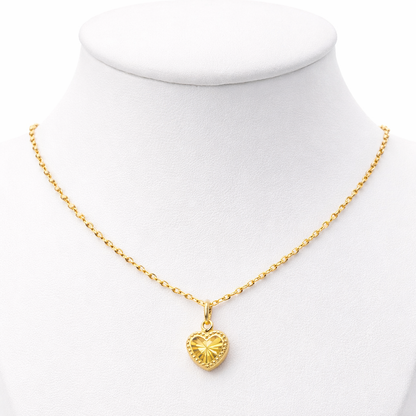 ROLL ON CHAIN WITH CROSS PENDANT